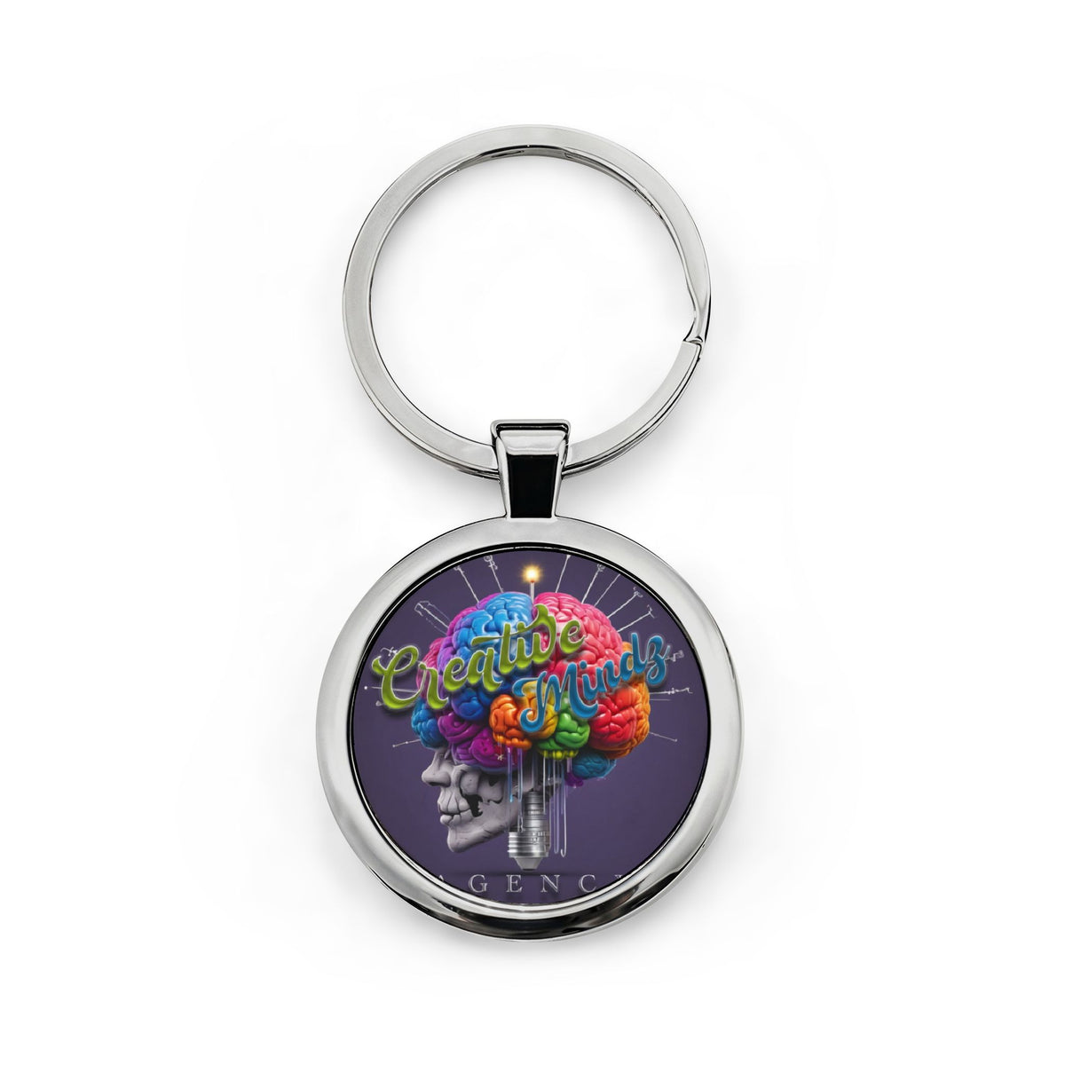 CMA Stainless Steel Keychain