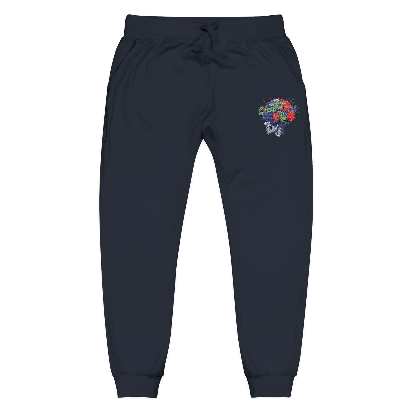Creative Mindz Agency Unisex Fleece Sweatpants (Embroidery)