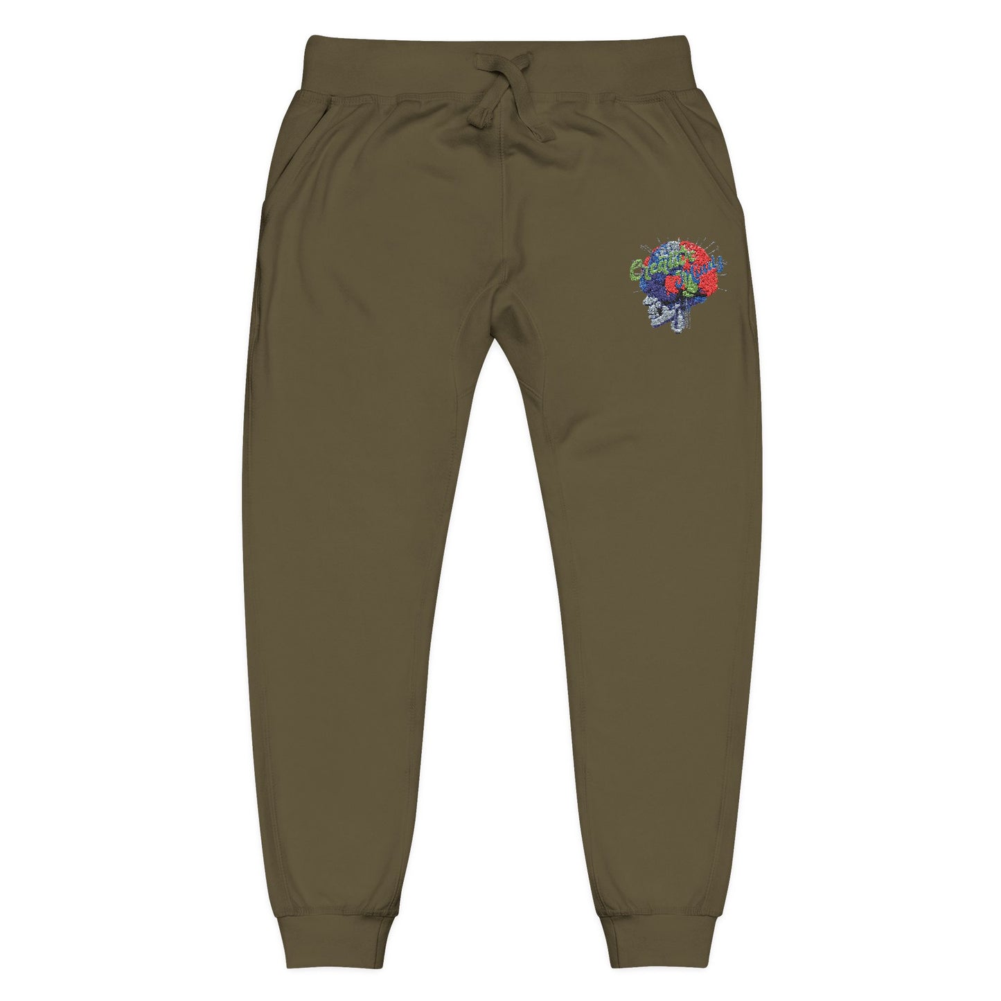Creative Mindz Agency Unisex Fleece Sweatpants (Embroidery)